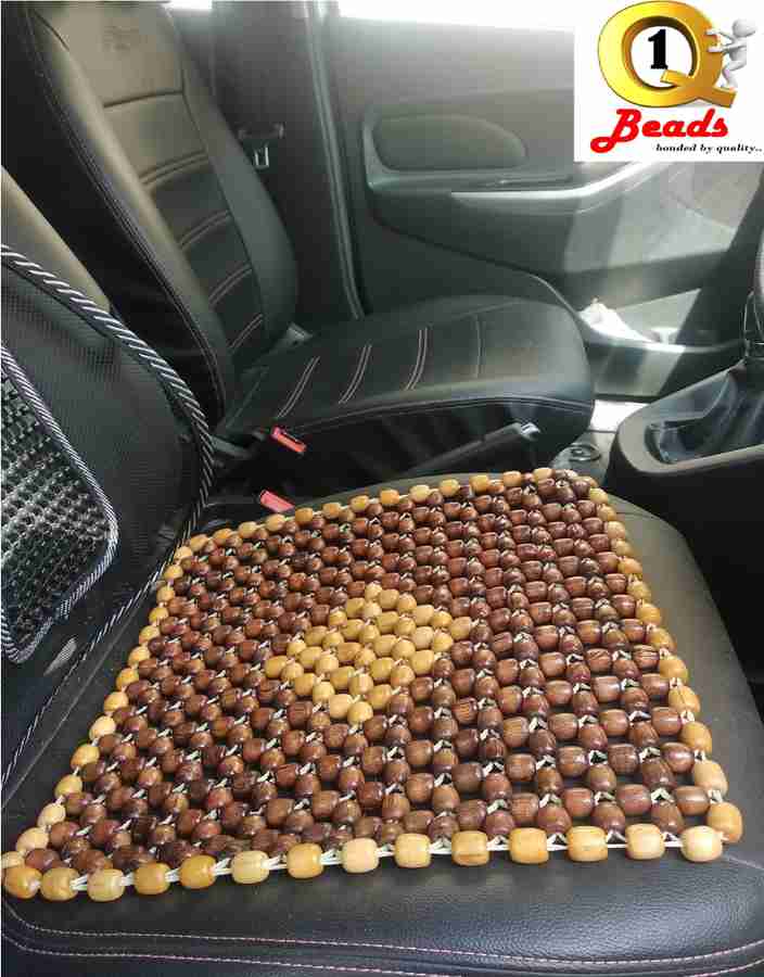 Wooden beaded car seat cover shop argos