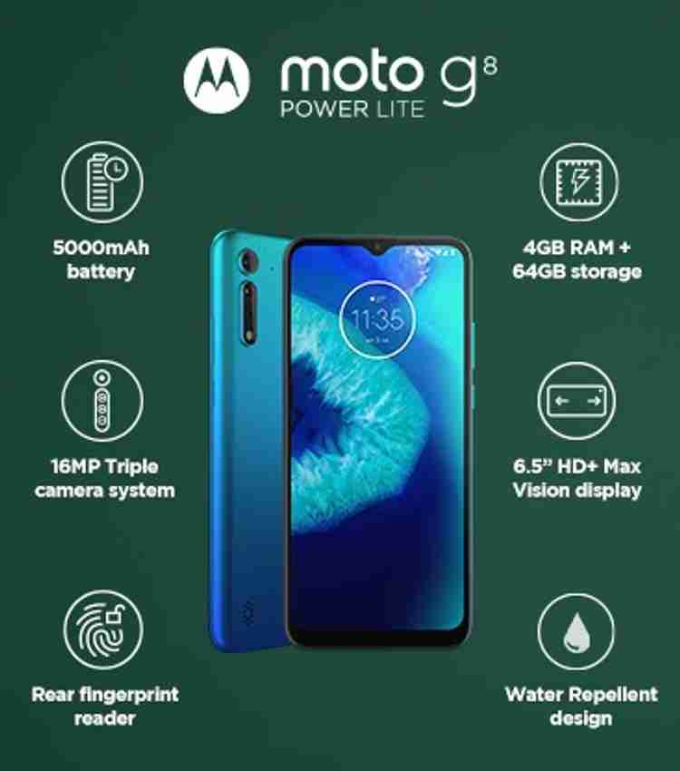 ANDROID - moto g8 power lite 4GB/64GB 2台セット Motorola Moto G8 Power Lite, Unlocked, 6.5