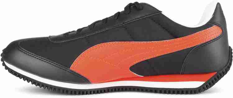 PUMA Velocity Tetron II IDP Sneakers For Men Buy Black Vermillion Orange P Color PUMA Velocity Tetron II IDP Sneakers For Men Online at Best Price Shop Online for Footwears in India