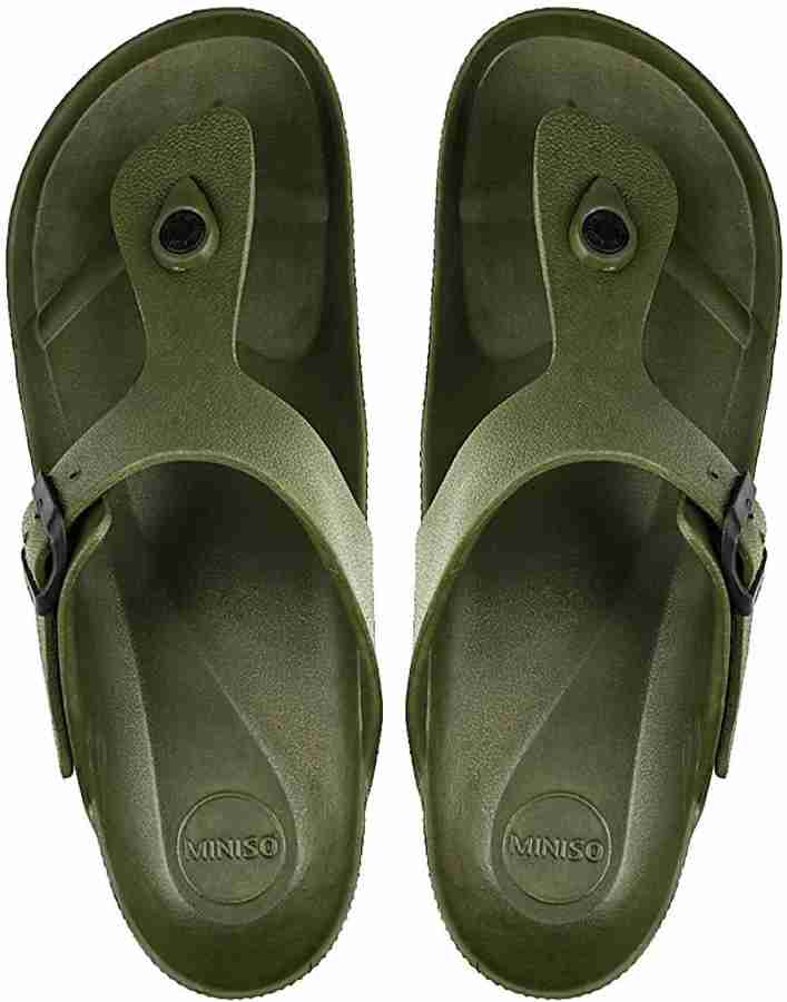 MINISO Men Flip Flops Shop Online for Footwears in India Flipkart