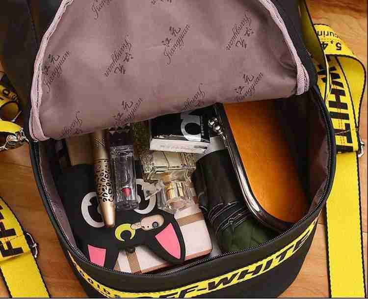 Off white outlet bag yellow strap