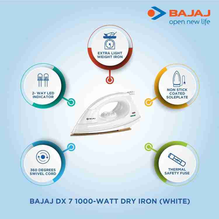 Bajaj iron sales dx7