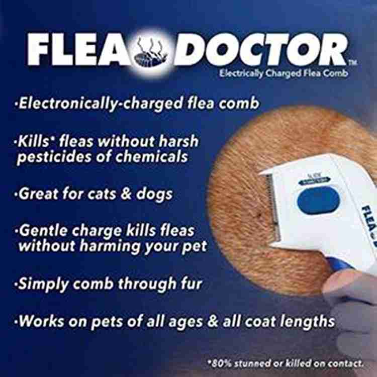 Electric flea and hotsell tick comb for dogs