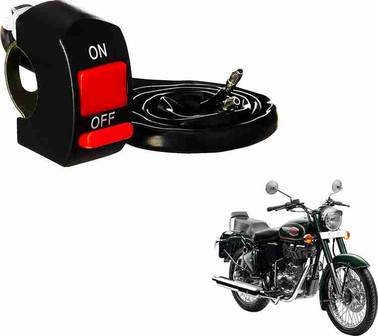 WolkomHome bike on off switch Handlebar Switches For Royal Enfield Bullet 500 EFI 15 A Two Way Electrical Switch Price in India Buy WolkomHome bike on off switch Handlebar Switches For