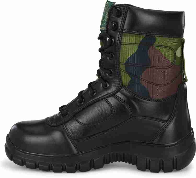FRANZO Genuine leather combat para trooper boot for man Boots For Men Buy FRANZO Genuine leather combat para trooper boot for man Boots For Men Online at Best Price Shop