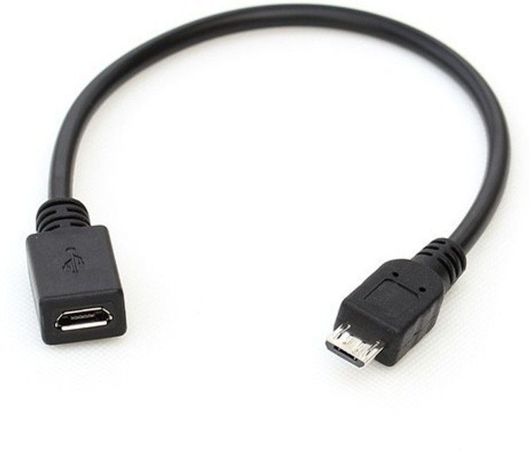 Micro-USB Cable USB 2.0 Type C Female To Dual Micro USB Male Splitter ...