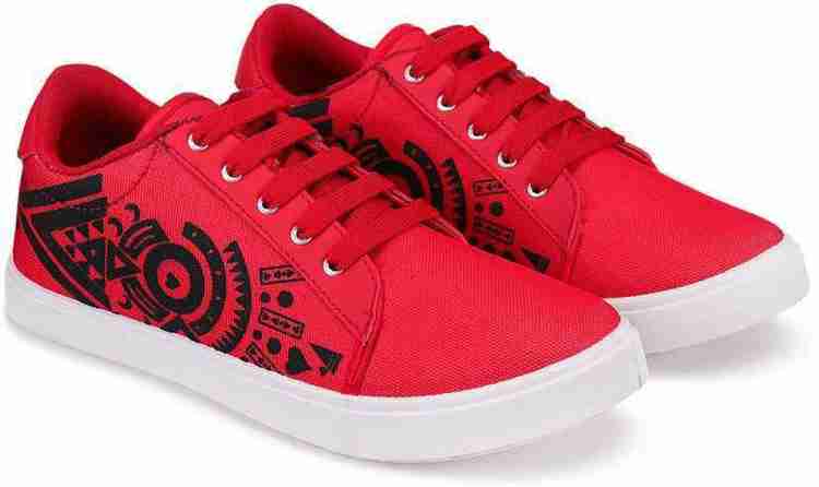 Red shoes mens flipkart hot sale