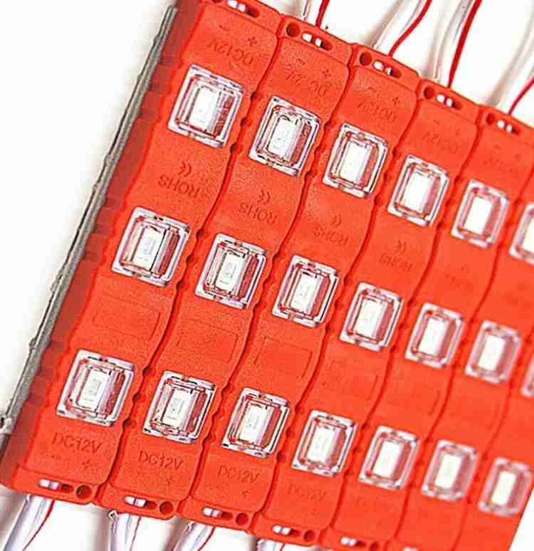 12v red led deals light