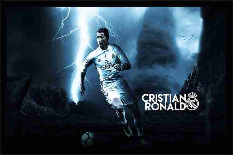 Real Madrid C.F. Wall Poster - Cristiano Ronaldo - CR7 - HD Quality  Football Poster Paper Print - Decorative posters in India - Buy art, film,  design, movie, music, nature and educational