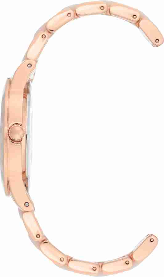 Anne Klein AK3610GPBK Analog Watch For Women Buy Anne Klein