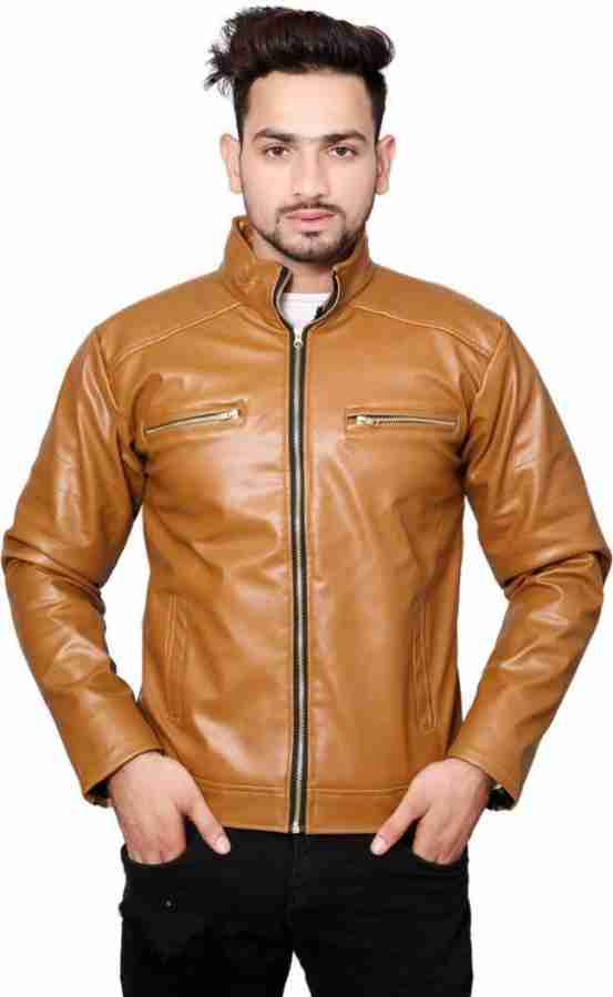 flipkart men's leather jackets