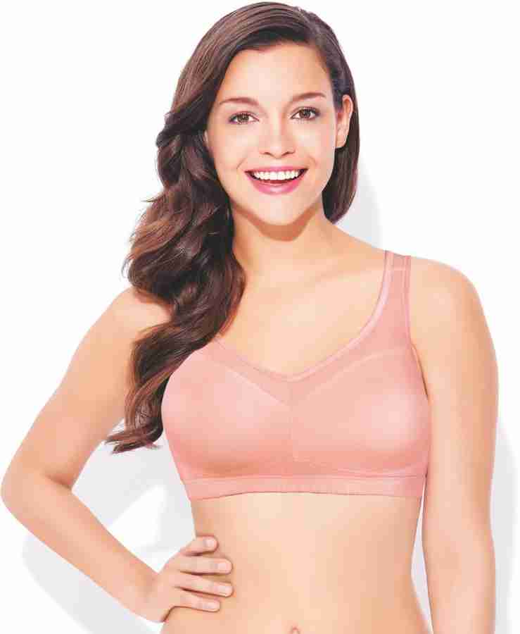 Buy Enamor by Enamor Full Coverage, Wirefree A112 Smooth Super Lift Classic  Full Support Cotton Women T-Shirt Non Padded Bra Online at Best Prices in  India