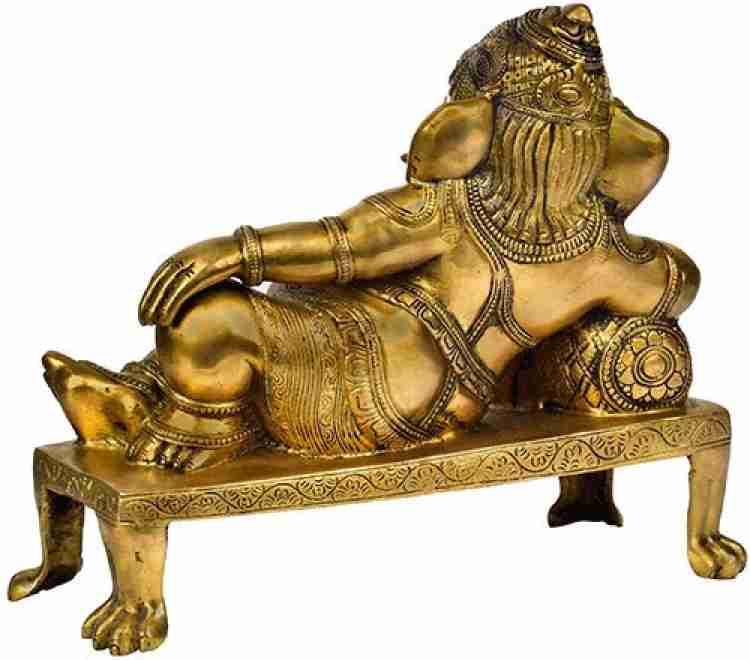 The Advitya Ganesha In Lying mudra Decorative Showpiece - 26 cm Price in  India - Buy The Advitya Ganesha In Lying mudra Decorative Showpiece - 26 cm  online at