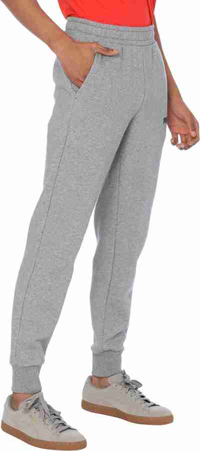PUMA Essentials Fleece Pants Solid Men Grey Track Pants - Buy PUMA  Essentials Fleece Pants Solid Men Grey Track Pants Online at Best Prices in  India