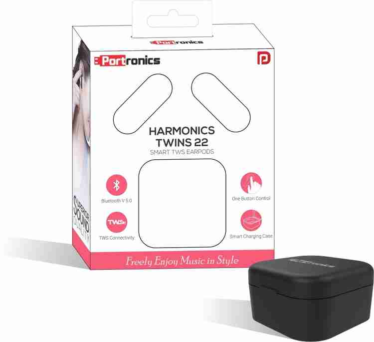 Portronics Harmonics Twins 22 Smart TWS Earpods Bluetooth