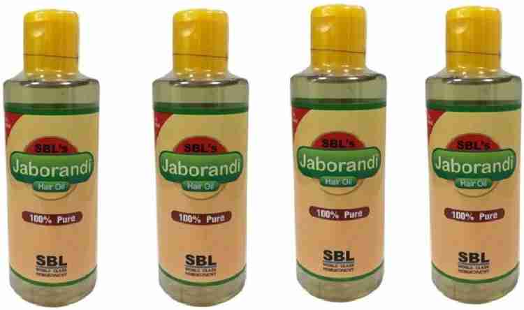 SBL Jaborandi Hair Oil 100 ml PACK OF 4 Hair Oil Price in