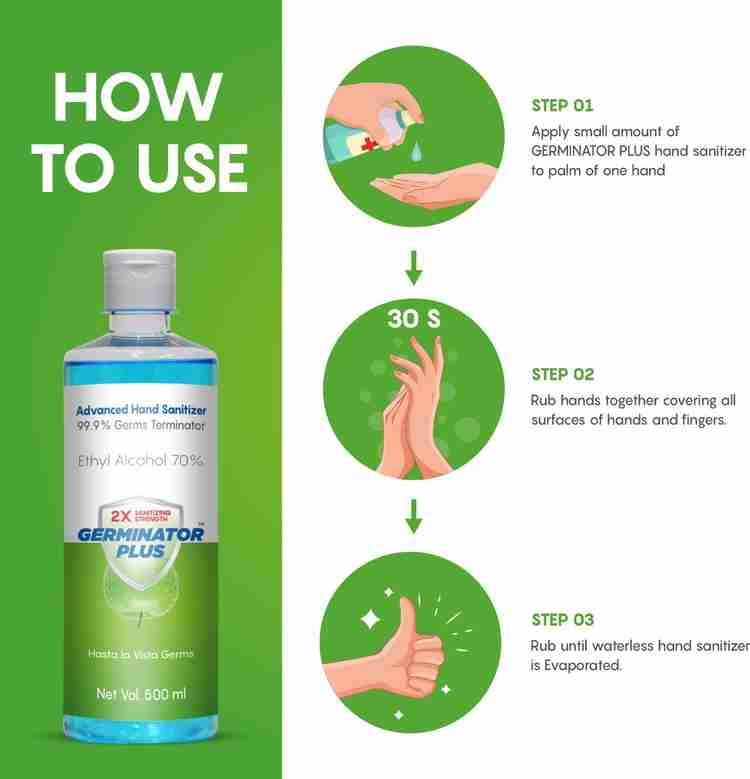 Germinator hand hot sale sanitizer