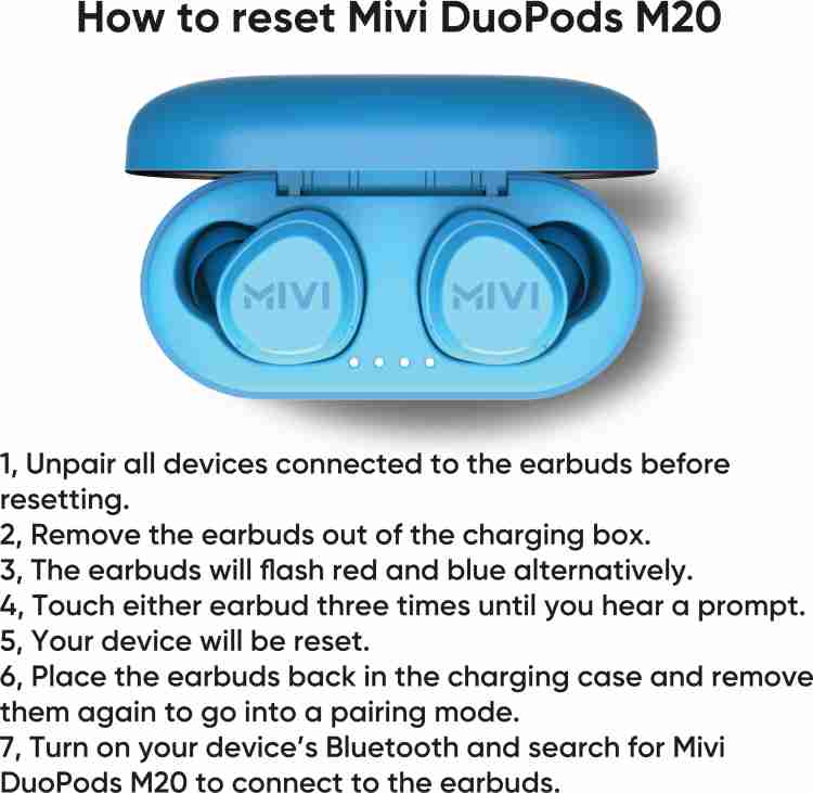 Mivi DuoPods M20 True Wireless Bluetooth Headset Price in India