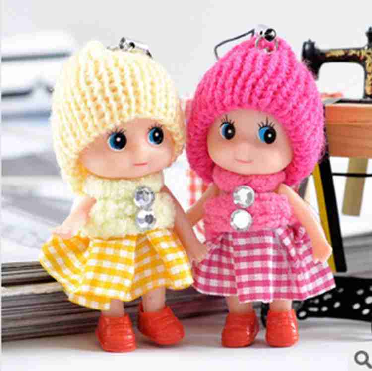 MyselfDee Cute Doll Keychains for Girls and Boys Pack of 2 Doll Key Ring for Girls Key Chain Price in India Buy MyselfDee Cute Doll Keychains for