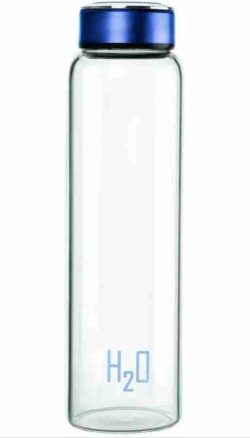 VERIFIED H2O BOROSILICATE GLASS WATER BOTTLE 1 LITRE