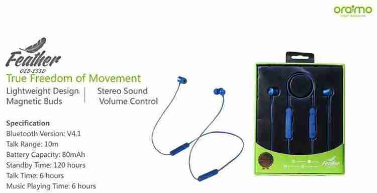 Oraimo feather bluetooth headset price online