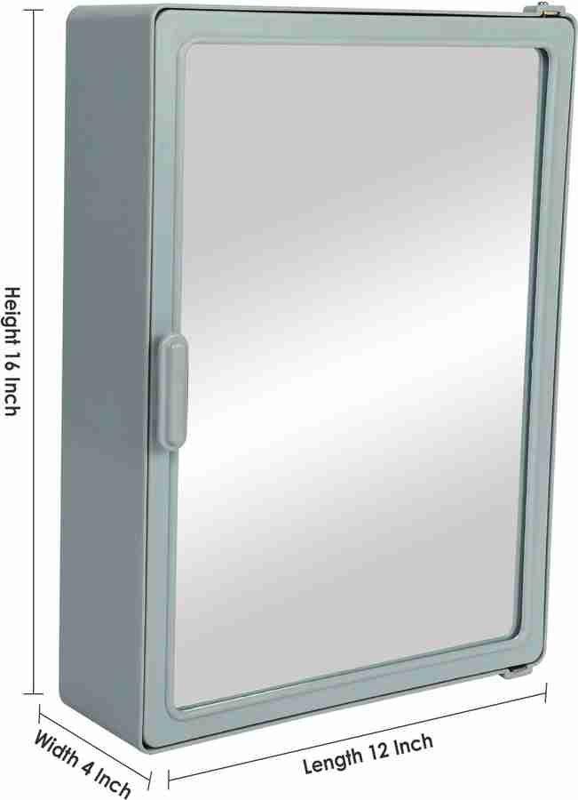 Zahab Bathroom Cabinets for Storage with Mirror Door 12 x 4X 16