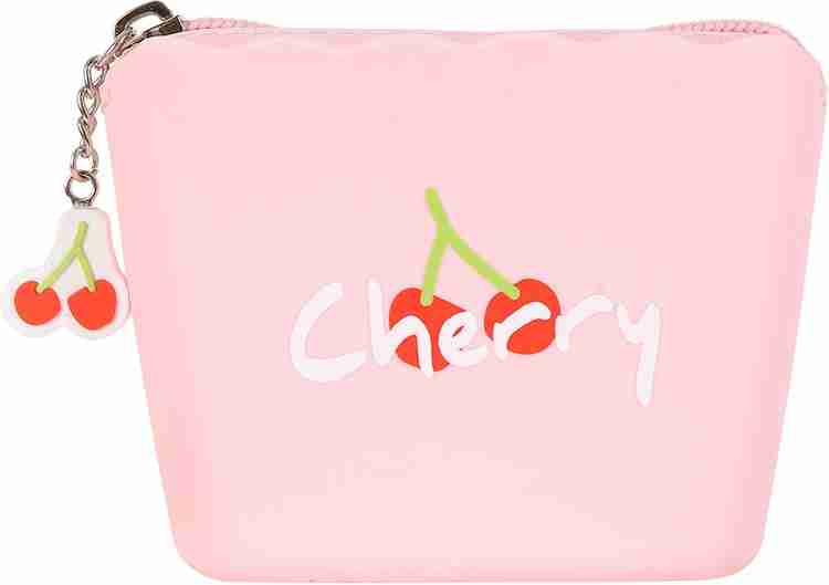MINISO Fruit Coin Purse Zipper Pouch Case Portable Handbag for Women Girls Pink Coin Purse Pink Price in India Flipkart