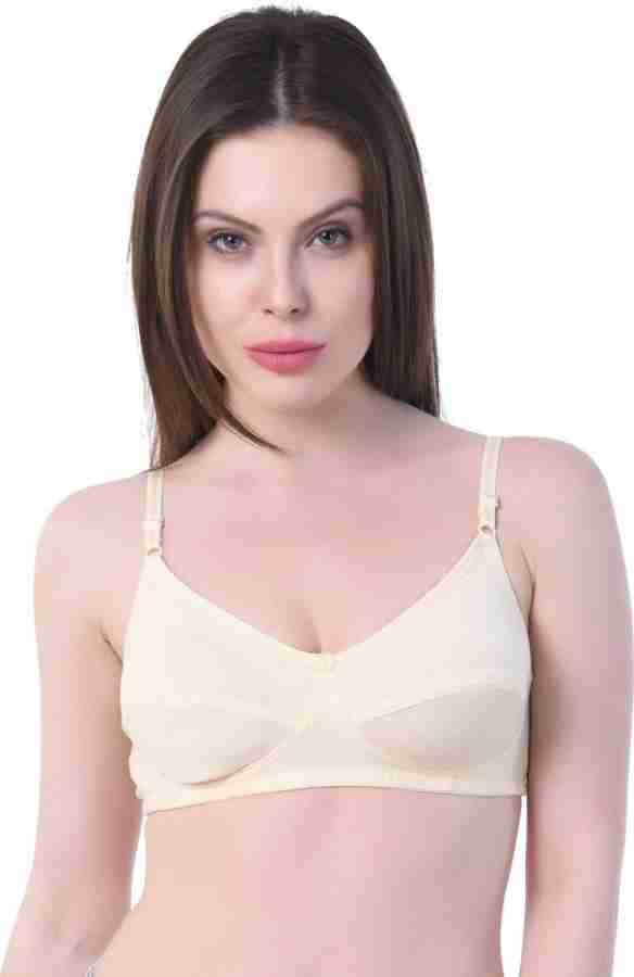 Buy Shahnaztraders Women Multicolor Cotton Blend Pack Of 3 Non Padded Bra  (32) Online at Best Prices in India - JioMart.