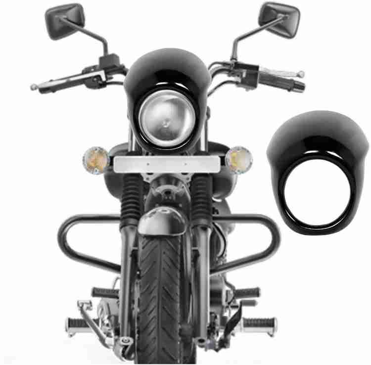HRN Black Plastic Headlight Front Visor Bike Windshield Price in India Buy HRN Black Plastic Headlight Front Visor Bike Windshield online at Flipkart