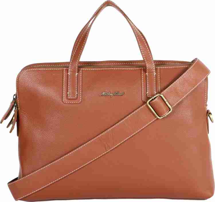 Buy Mathey Tissot Men Women Tan Messenger Bag TAN Online Best