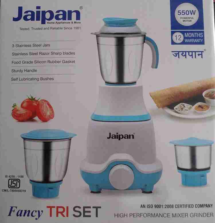 Jaipan mixer grinder store 550 watts price