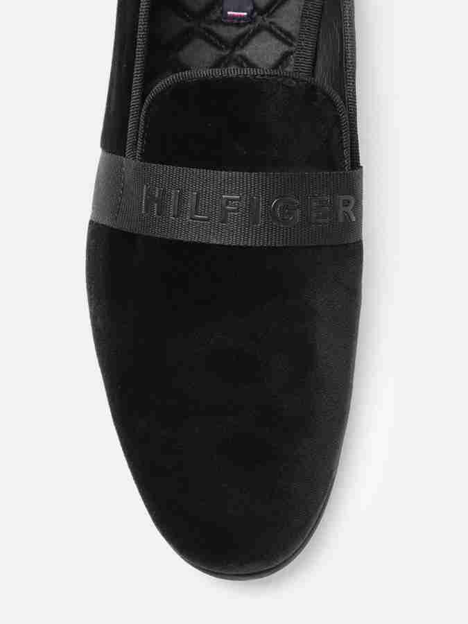 Tommy hilfiger hot sale velvet loafers