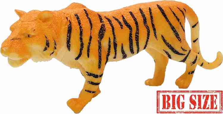 Tiger plastic toy hot sale