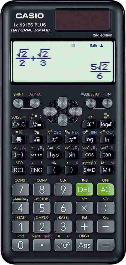 Calculator casio sales 750