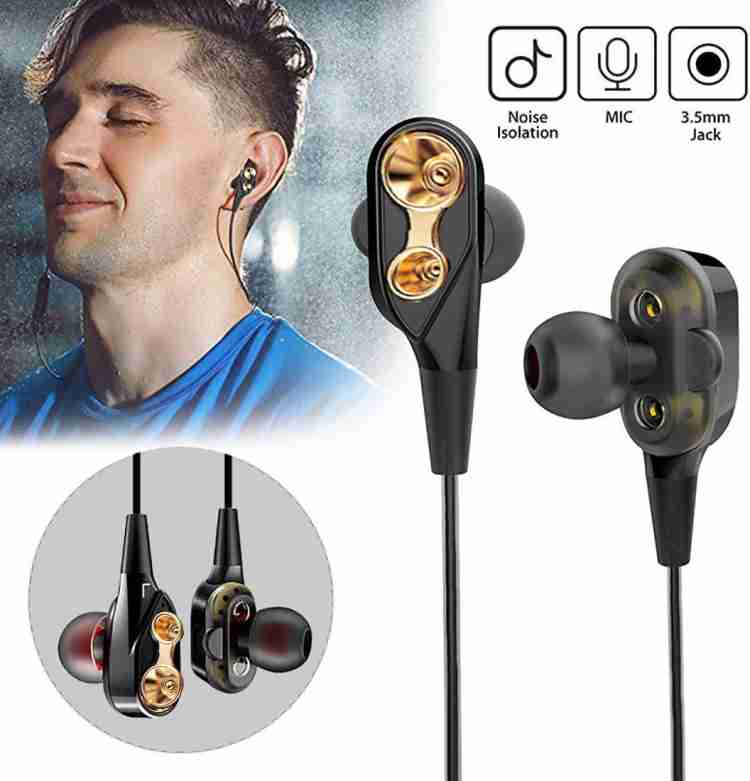 Dual driver earphones discount flipkart