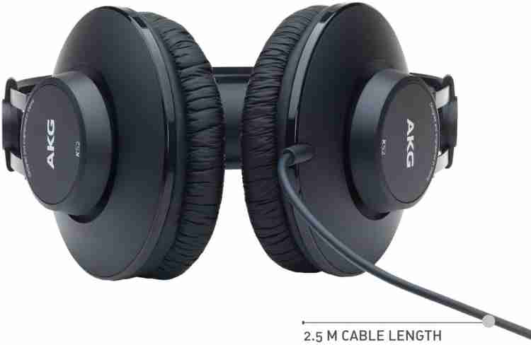 AKG K52 Closed Back Headphones,Wired,Black : : Electronics