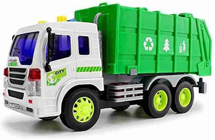 Big garbage truck toy top