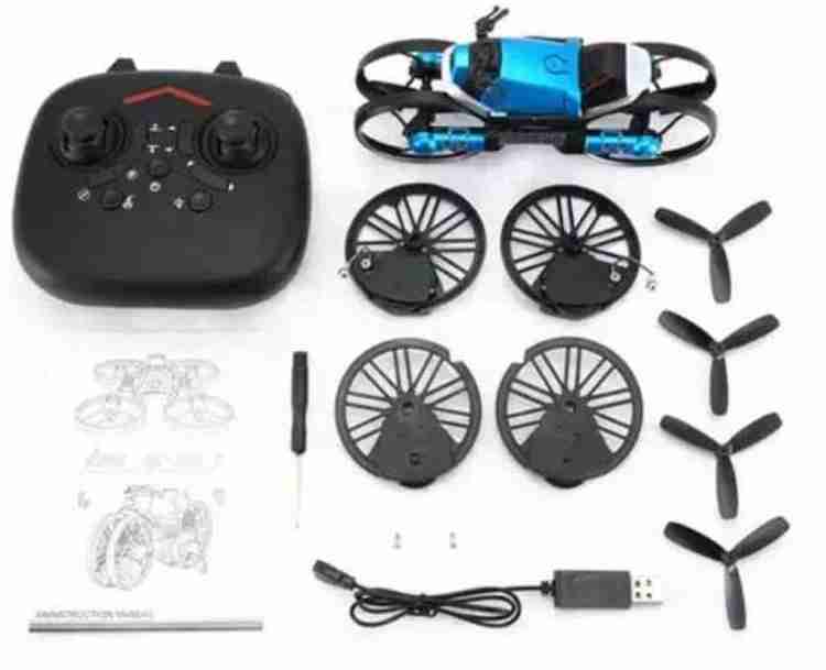 KSP TRADERS Smart R C Rechargeable Leap MotorBike 2 in 1 Drone