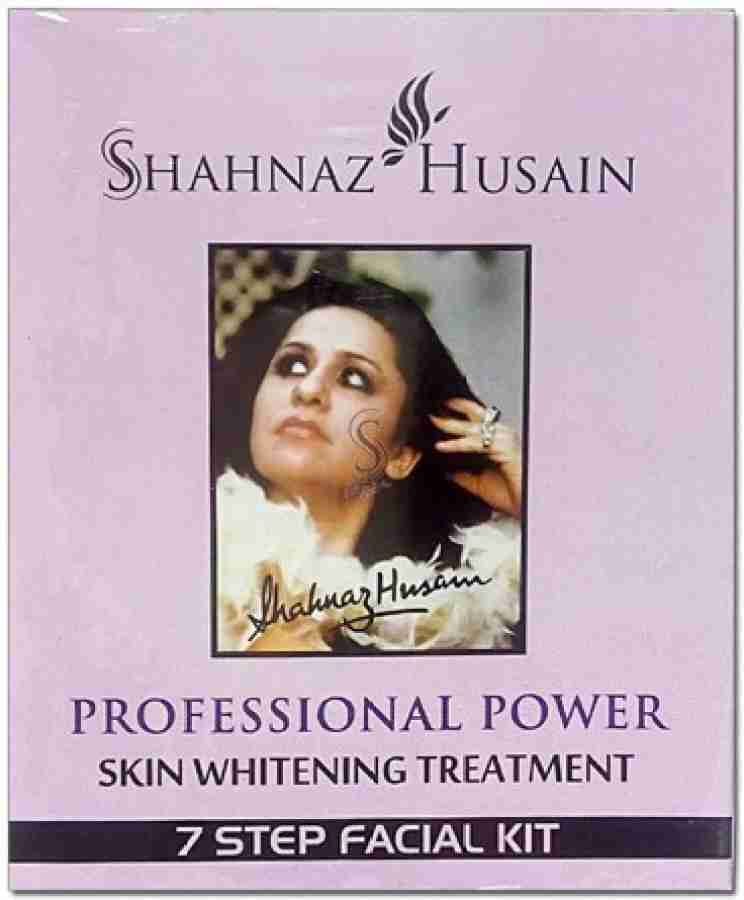 Shahnaz Husain Professional Power Skin Whitening Treatment 7 Steps Facial Kit