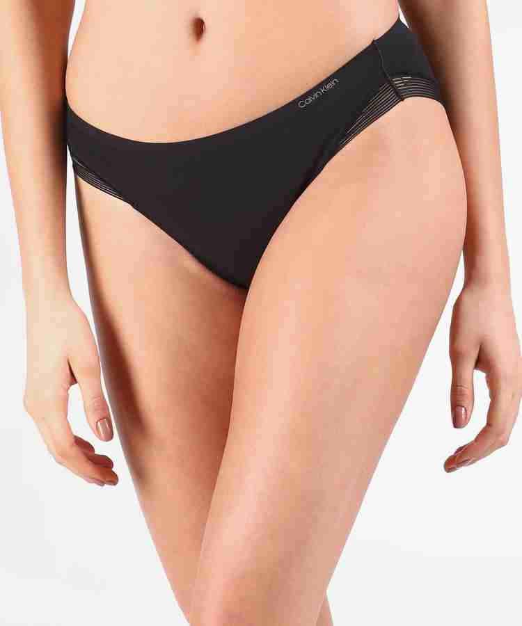 Calvin Klein Underwear Women Bikini Black Panty - Buy Calvin Klein Underwear  Women Bikini Black Panty Online at Best Prices in India