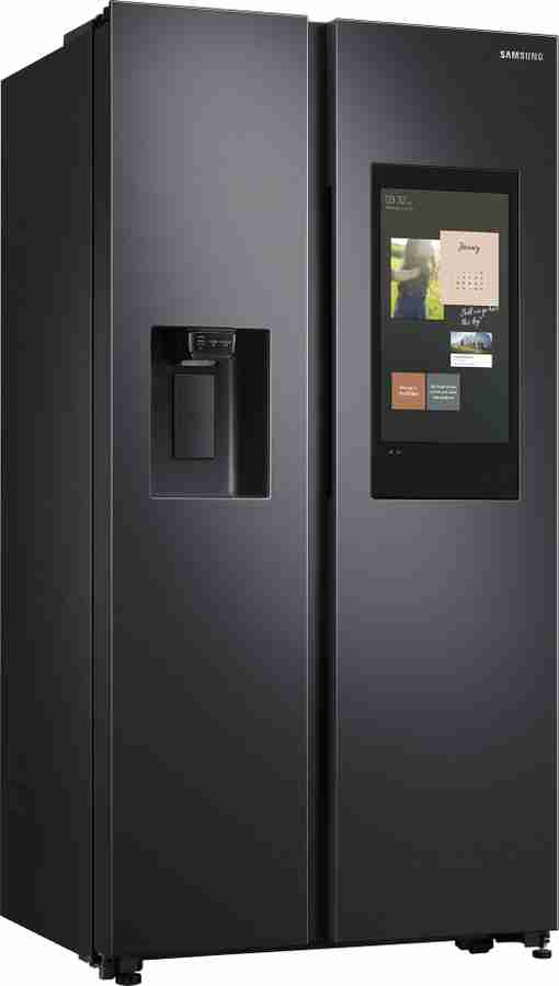 Samsung family hub side sales by side refrigerator
