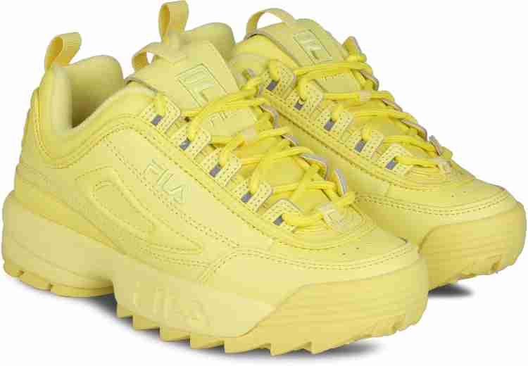 Fila yellow clearance shoes