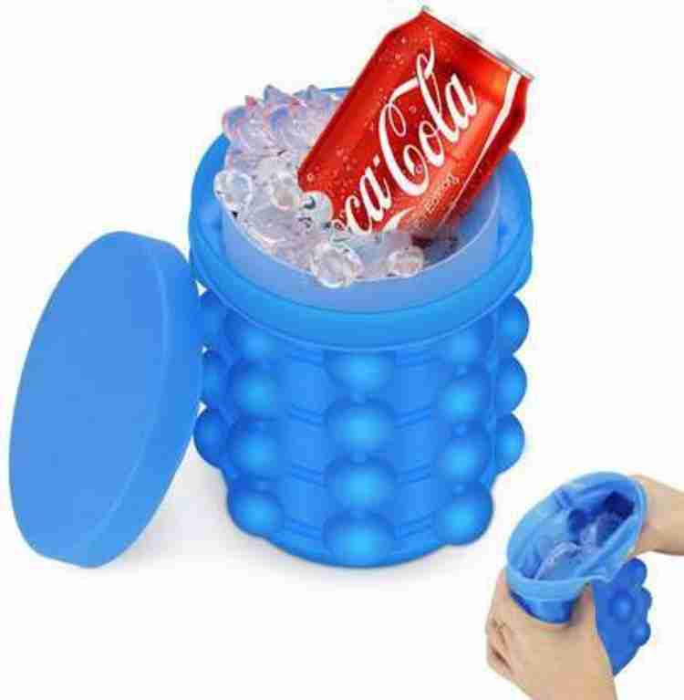 Ice bucket silicone top