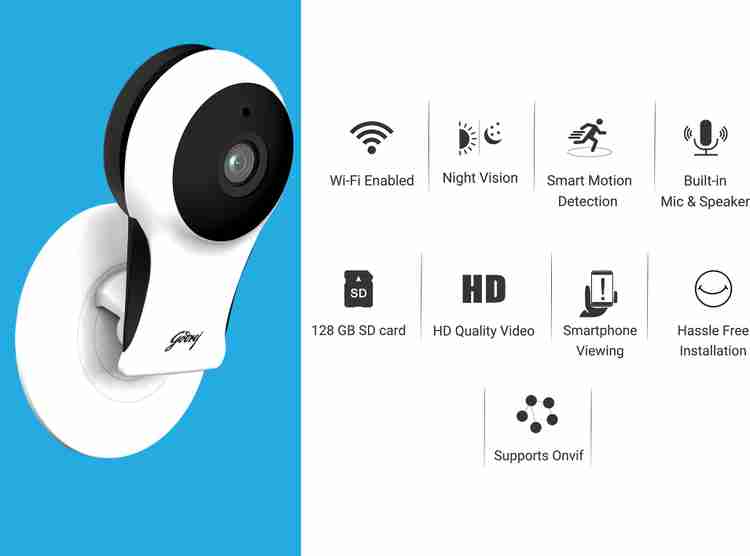 Godrej eve camera cheap
