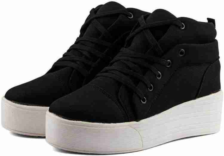 Black High-top sneakers for Women