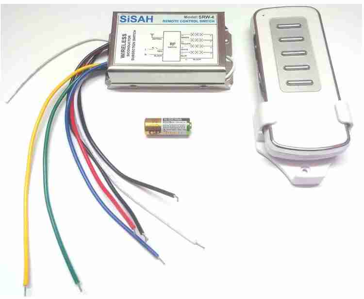 Sisah remote control switch top