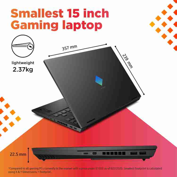 HP Omen AMD Ryzen 5 Hexa Core 4600H 8 GB 512 GB SSD Windows 10