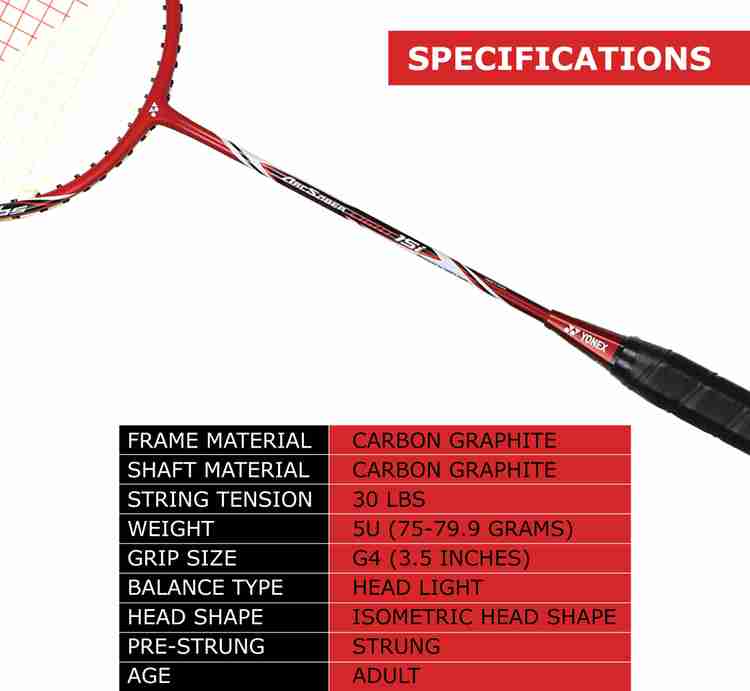 Yonex arcsaber light 15i discount
