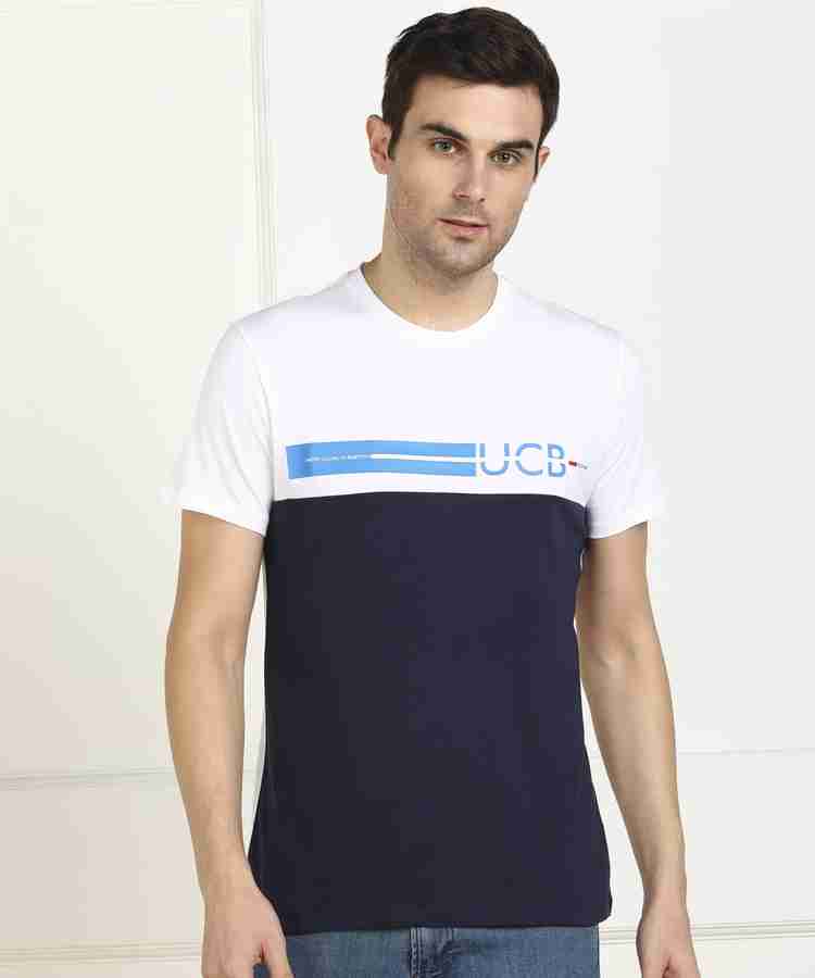 United Colors of Benetton Colorblock Men Round Neck Blue T Shirt Buy United Colors of Benetton Colorblock Men Round Neck Blue T Shirt Online at Best Prices in India Flipkart