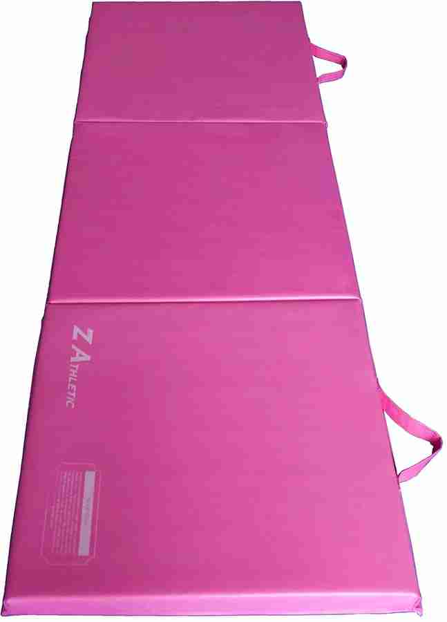 Z Athletic Gymnastics Exercise Folding Mat Pink 2Ft X 6Ft X 2In NA mm Yoga Mat Buy Z Athletic Gymnastics Exercise Folding Mat Pink 2Ft X 6Ft